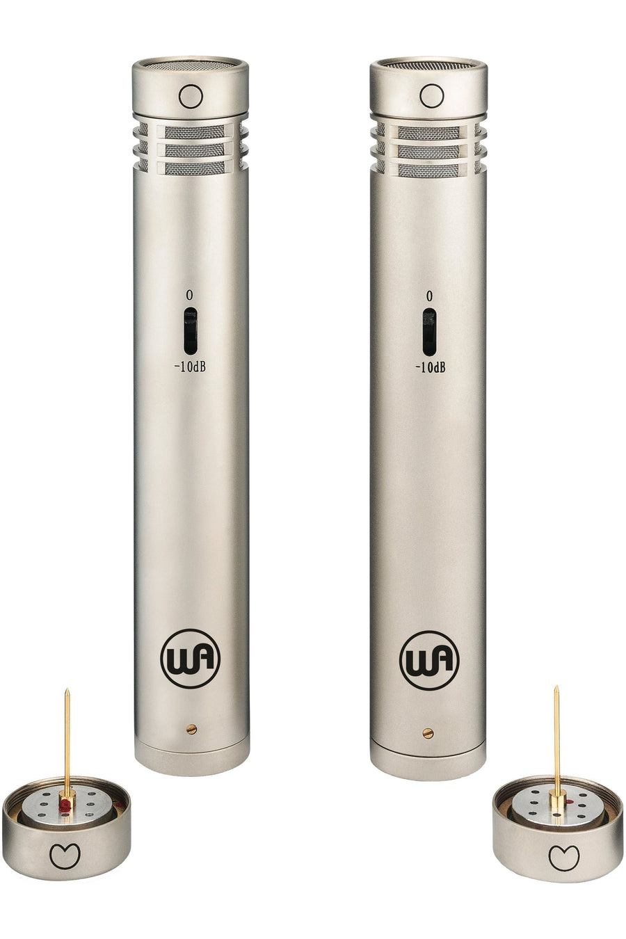 Warm Audio WA-84 Stereo Pair with Omni and Cardioid Capsules