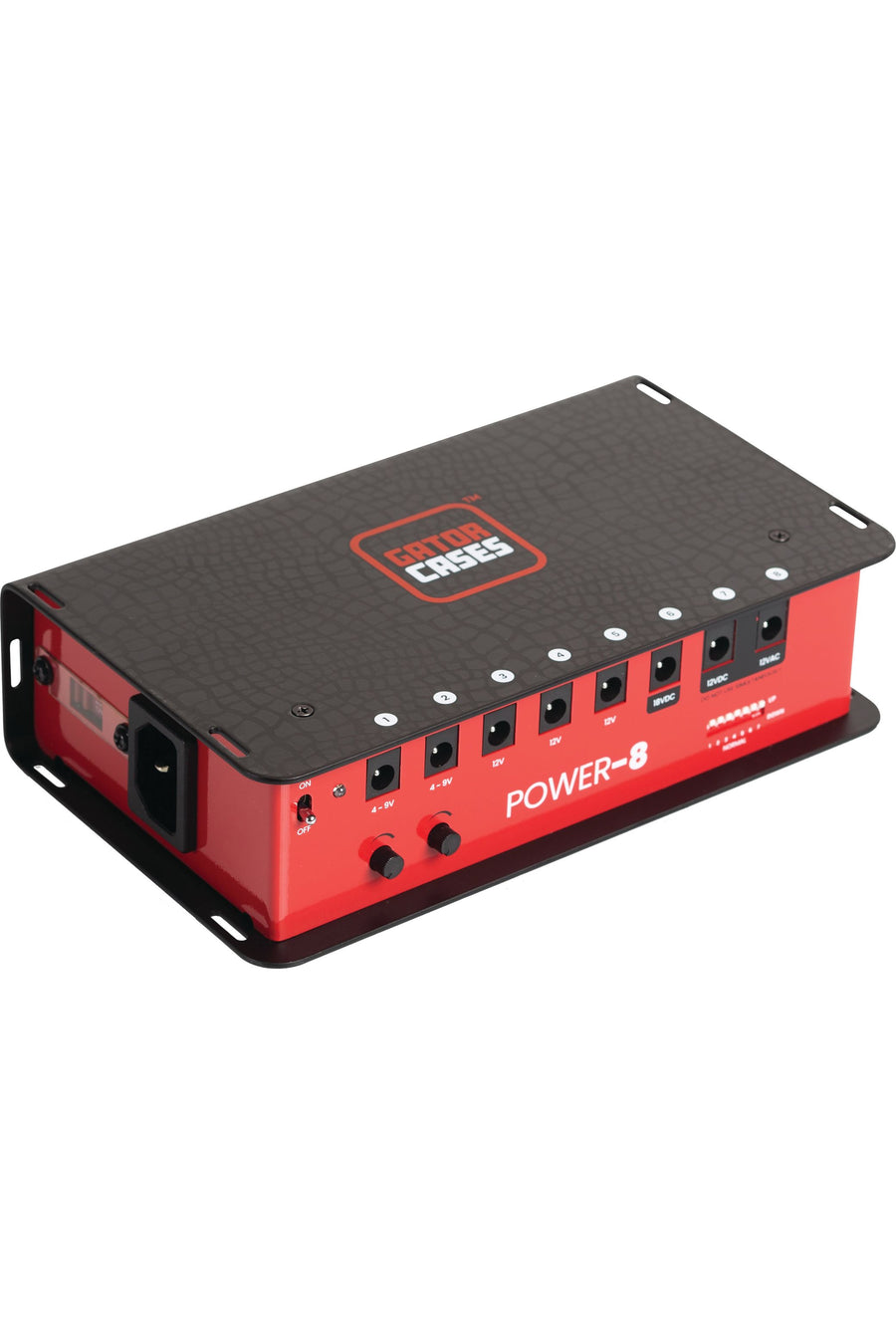 Gator Pedal Board Power Supply with 8 Isolated Outlets