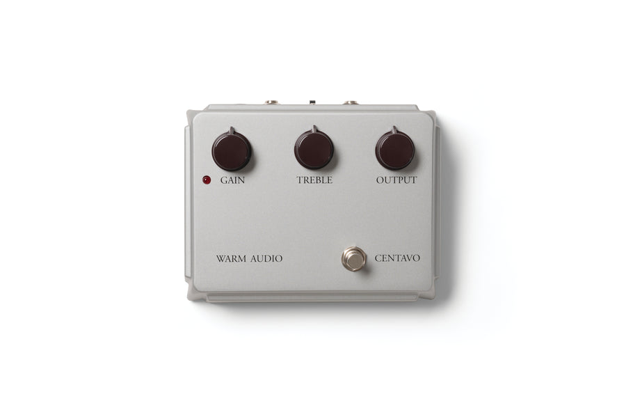 Warm Audio Centavo Limited Edition Silver Overdrive Pedal