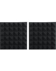 Gator 2 inch.-Thick Acoustic Foam Pyramid Panels 12 inch.x12 inch.