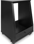 Frameworks Elite Furniture Series 12U Angled Studio Rack with Locking Casters