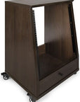 Frameworks Elite Furniture Series 12U Angled Studio Rack with Locking Casters