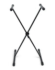 FRAMEWORKS ADJUSTABLE "X" STYLE KEYBOARD STAND WITH RUBBERIZED LEVELING FOOT