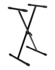 FRAMEWORKS ADJUSTABLE "X" STYLE KEYBOARD STAND WITH RUBBERIZED LEVELING FOOT