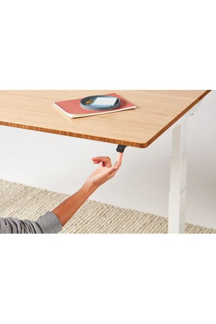 Jarvis Bamboo Contoured Standing Desk