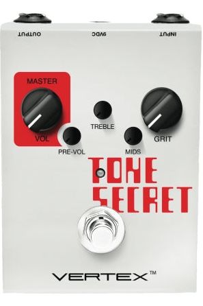 TONE SECRET OVERDRIVE EFFECTS PEDAL