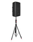 SET OF (2) FRAMEWORKS ID SERIES ADJUSTABLE SPEAKER STANDS W/ LIFT ASSIST