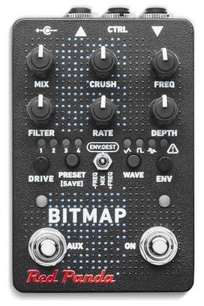 RED PANDA BITMAP 2 REDUCTION AND MODULATION PEDAL