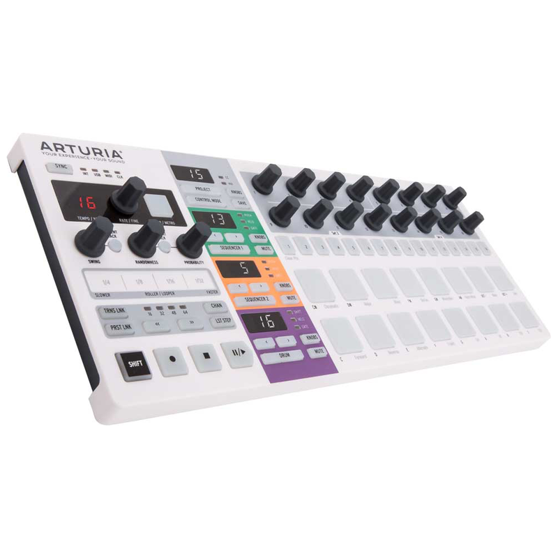 Arturia BeatStep Pro Pad Controller and CV/Gate Sequence