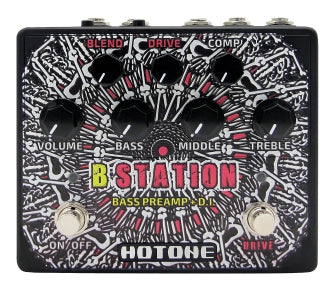 HOTONE B STATION BASS GUITAR PREAMP D.I.