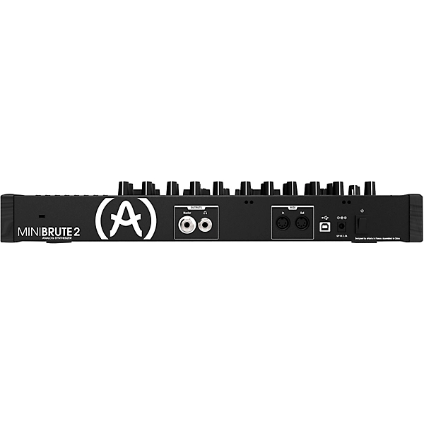 Arturia MINIBRUTE 2 NOIR Semi Modular Classic/ Reborn Monophonic Synthesizer