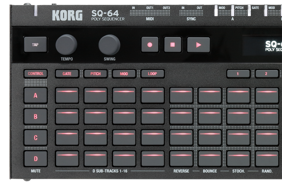 KORG SQ64 Multilane CV Sequencer