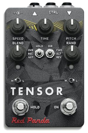 RED PANDA TENSOR PITCH AND TIME-SHIFTING PEDAL