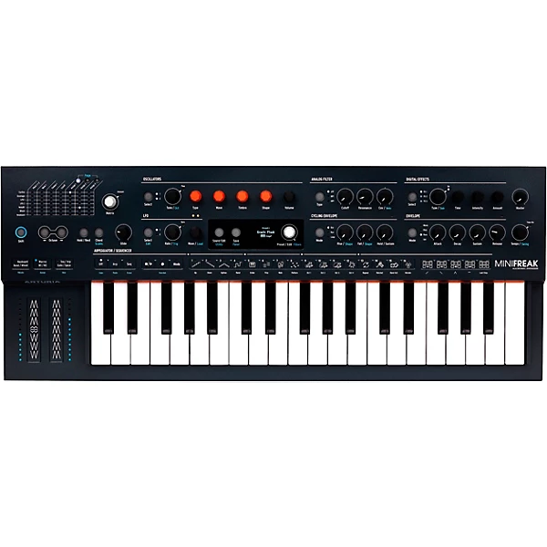 Arturia MINIFREAK Spontaneous algorithmic synthesizer,dual digital sound engines ,polyphonic hybrid keyboard