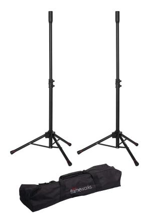 FRAMEWORKS MINI SPEAKER STAND PAIR W/ CARRY BAG