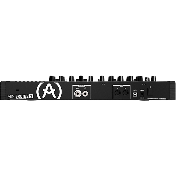 Arturia MINIBRUTE 2S NOIR Semi Modular Sequencing Synthesizer