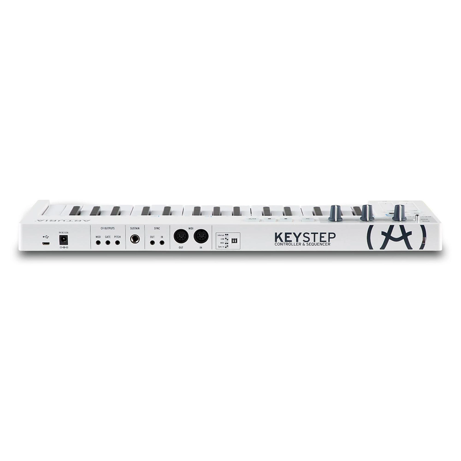 Arturia Keystep Portable Keyboard Controller with Sequencer/Arppegiator and CV-Gate