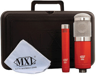 MXL 550/551R RECORDING ENSEMBLE MICROPHONE KIT